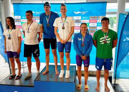 Plavalke in plavalci začeli zelo uspešno z zbiranjem medalj  (3)